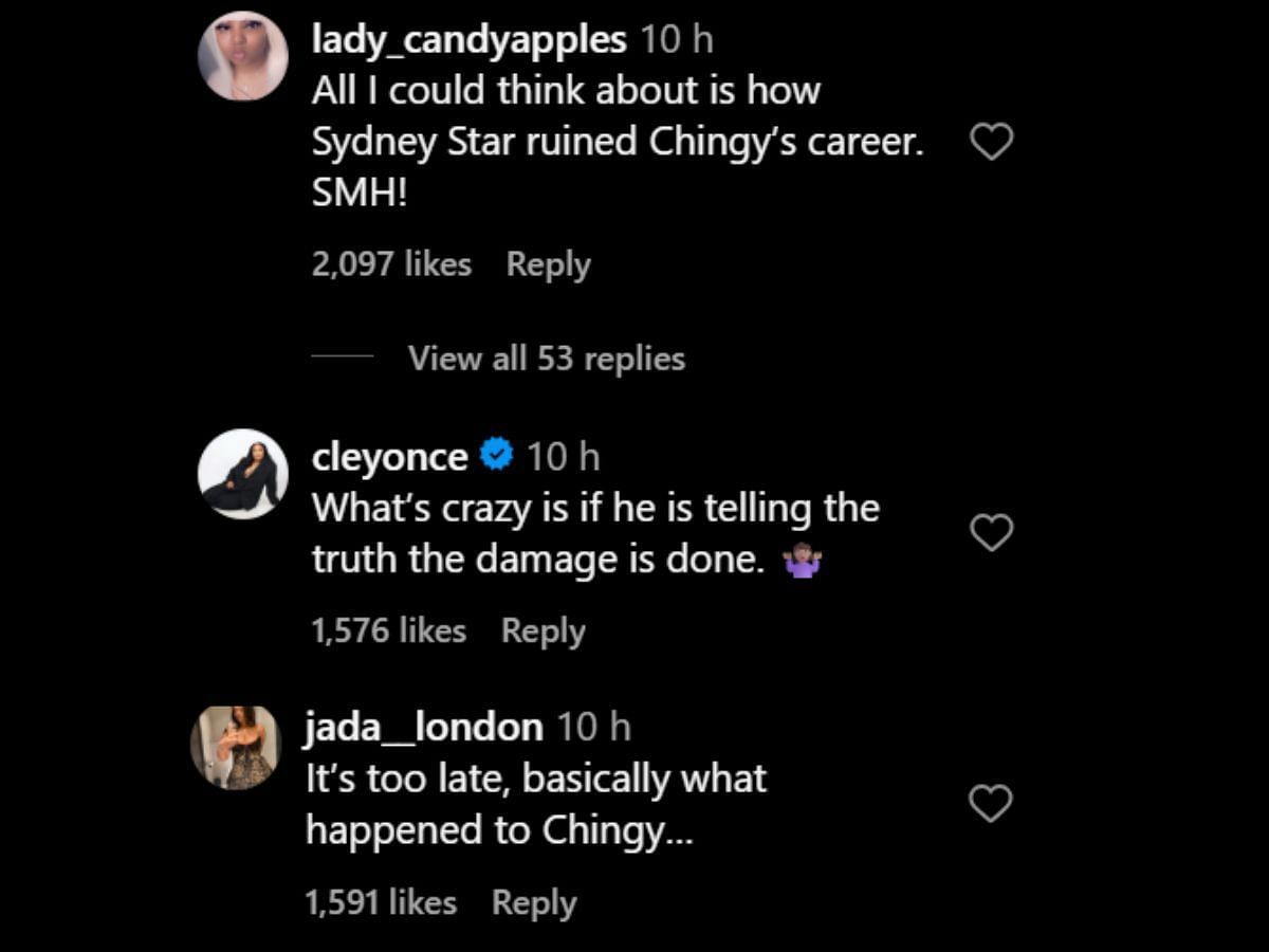 Netizens discuss Timmy Bandsome's TikTok, admitting to faking DMs with the rapper. (Image via Instagram/@theneighborhoodtalk)